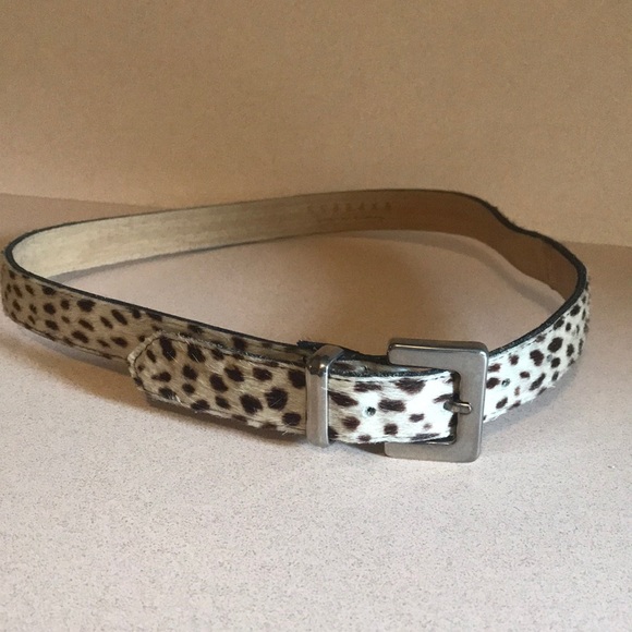 Express Animal Print Leather Belt - Picture 2 of 6